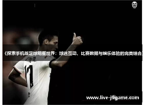 《探索手机版足球明星世界：球迷互动、比赛数据与娱乐体验的完美结合》